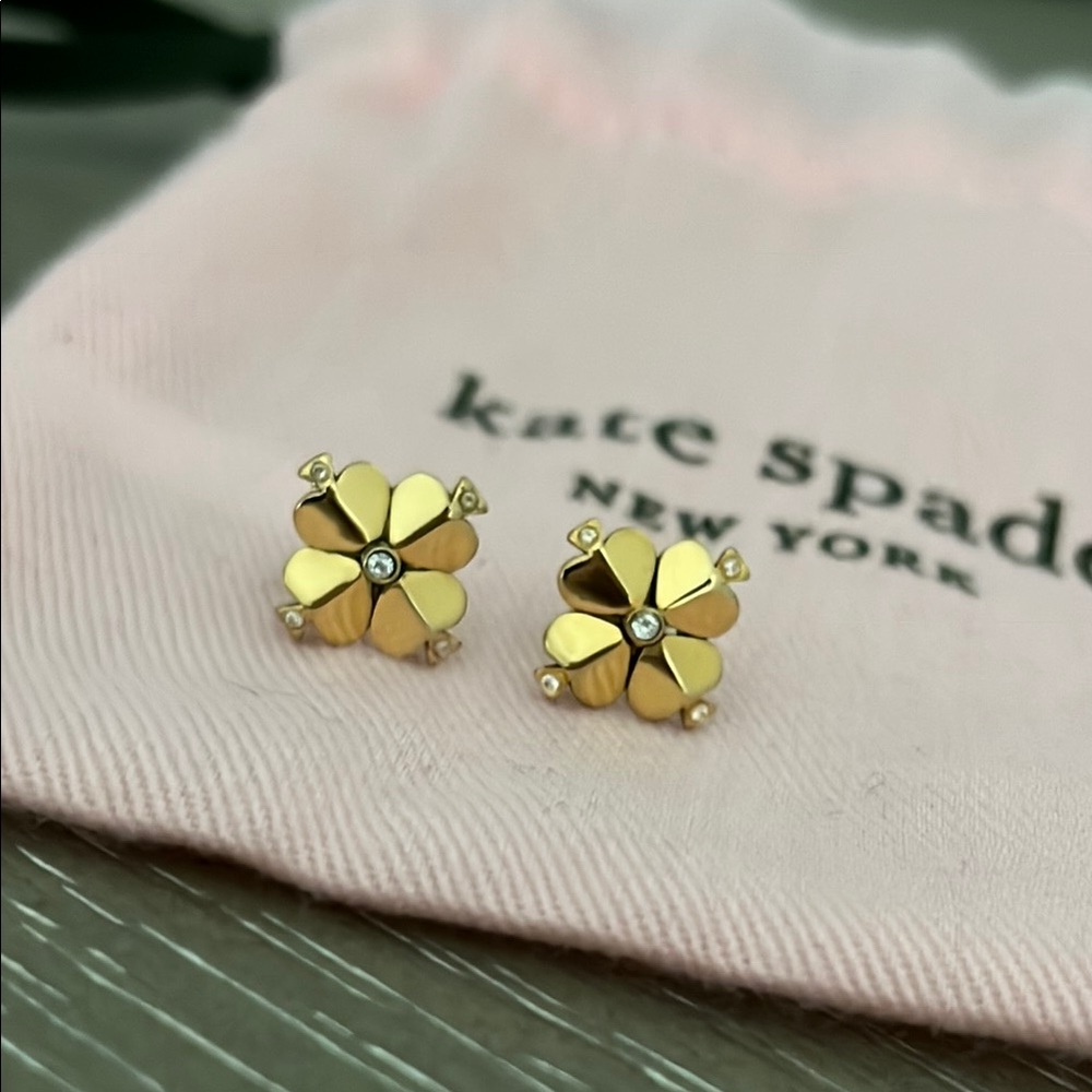 Kate Spade Gold Stud Earrings